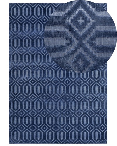 Beliani tapis poil ras - à,