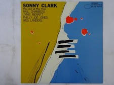 Sonny Clark The Art Of The Trio Blue Note GXF 3069 Japan  VINYL LP