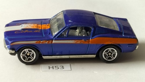 Voiture h53 matchbox 1968 blue - matchbox,