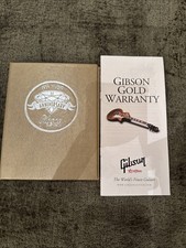 Authentic Gibson 2019 60th Anniversary 1959 R9 59 Les Paul COA Certificate