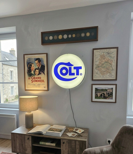 Enseigne colt lumineuse - enseigne,