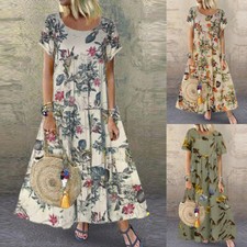 ✿Robe Longue Bohème Florale