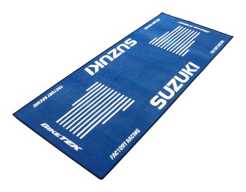 Tapis moto garage - piste, suzuki