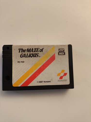 Jeu cartouche konami - jeu, maze