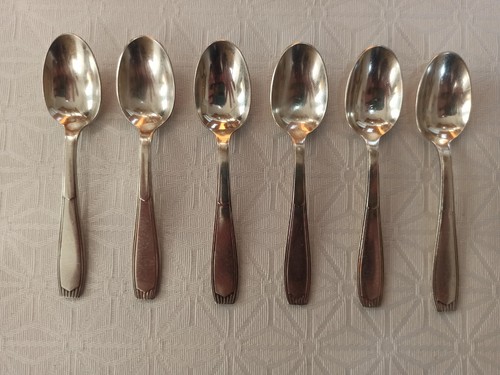 Cuillères moka métal - 6,