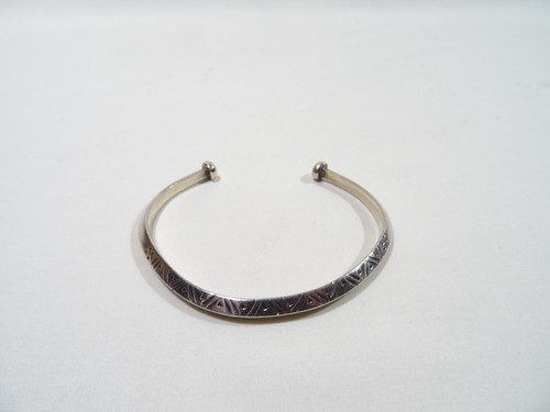 Bracelet jonc argent massif - bracelet, en