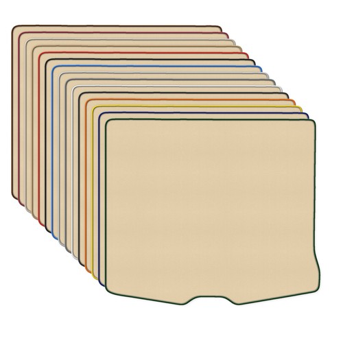 Beige tapis coffre - beige, velour