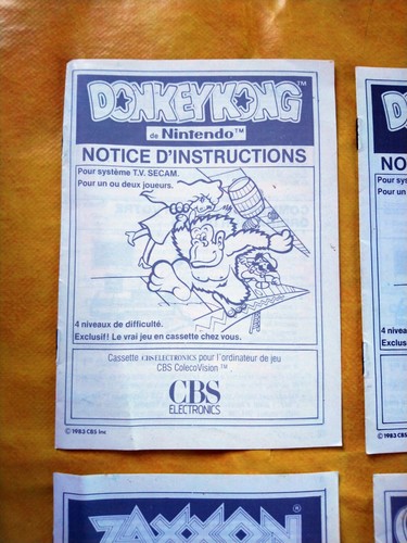 Notice donkey kong cbs - notice,