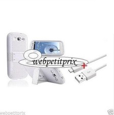 Coque Rigide AVEC PIED BLANC +