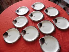 10 ASSIETTES A POISSON