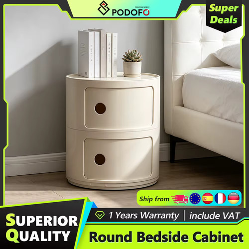 Table chevet ronde - chevet, plastique