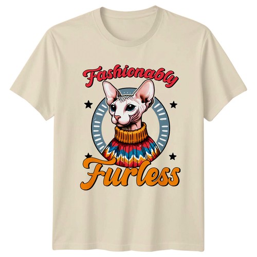 Shirt pour chat - t-shirt, sphynx
