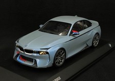 BMW 2002 CONCEPT COUPE 2018 ICE BLUE NOREV 80432454780 1:18 HOMMAGE BLEU