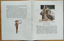 A propos en Prose by Mourgue - Art Deco Gazette de Bon Ton Pochoir - 1920