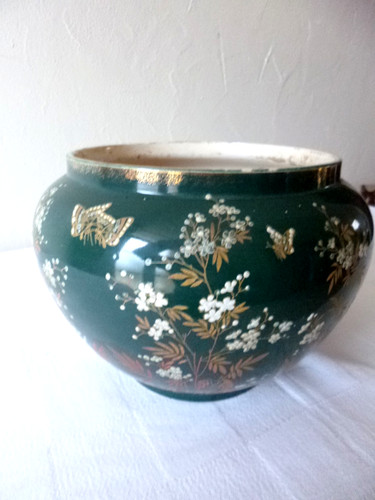 Cache pot faïence nimy - faïence, de