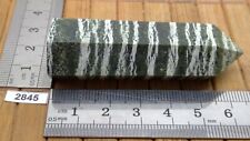 Natural ZEBRA JASPER GREEN Obelisk Tip 6.5cm 43gr - Reiki Lithotherapy