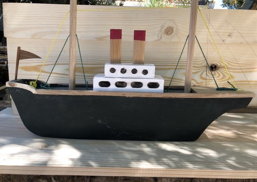 Bateau ancien bois - bateau,