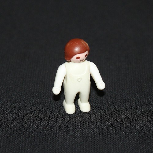 Playmobil bébé habits blancs