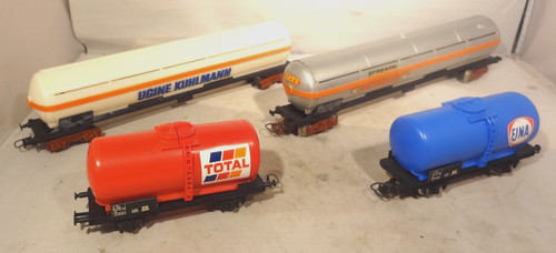 Echelle jouef lot 4 wagons - ho,