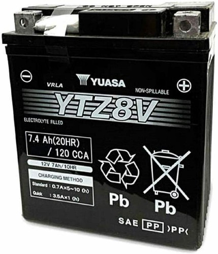 Batterie moto gtz8v - gtz8v, (ytz8v)