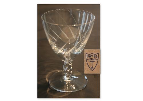 Bayel verre table ancien - de,