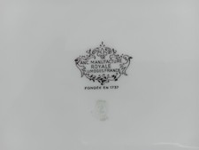 Manufacture Royale Limoges - service de 6 Assiettes D 24 cm