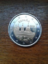 pièce neuve espagne 2 euros 2013 "monastaire el escorial"