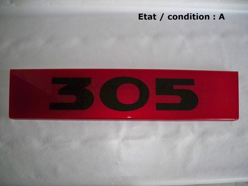 Peugeot 305 berline plaque - -,