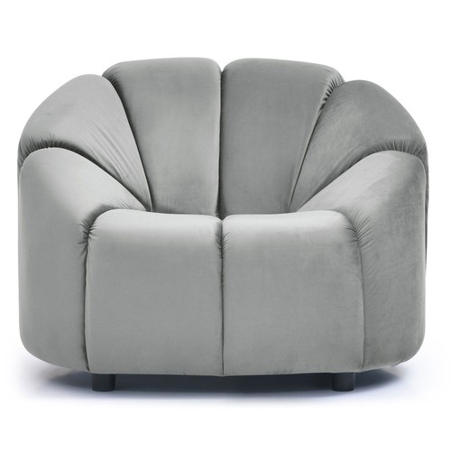 Fauteuil design velours - fauteuil,