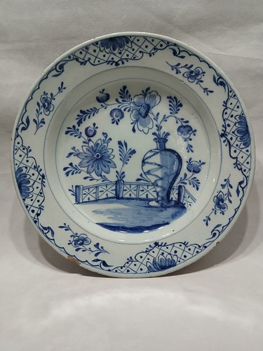 Plat delft ème siècle - delft,, 18