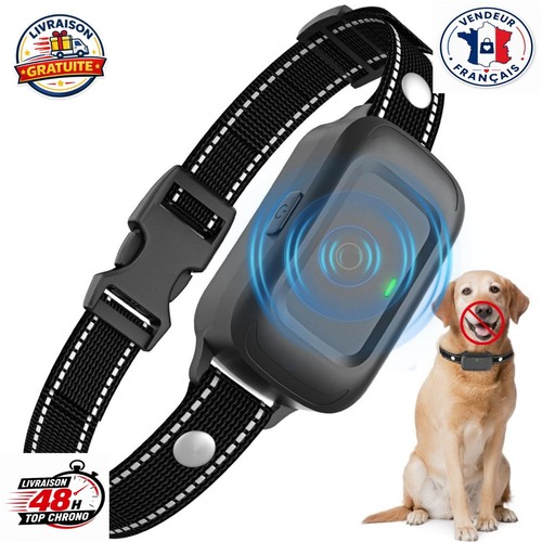 Collier anti aboiement chien - collier,