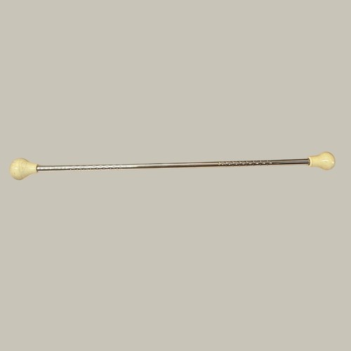 Vintage chrome twirling baton - chrome,