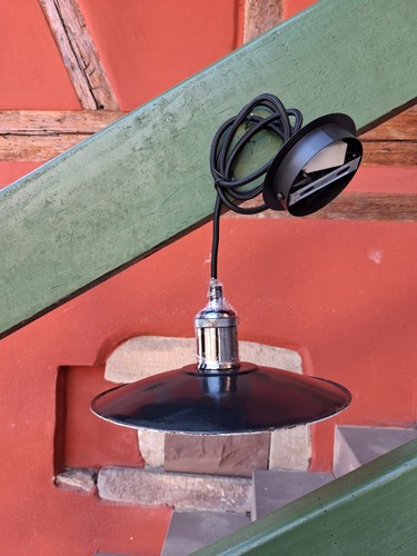 Ancienne lampe suspension