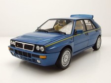 Lancia Delta HF Integrale Bleu Maquette de Voiture 1:18 Kyosho