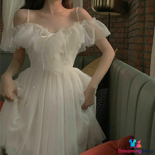 2023 new women ruffle dress - new,
