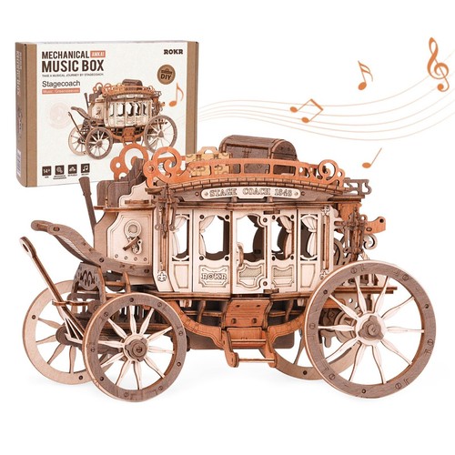 Rokr wooden puzzle - 3d,