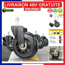 Roulettes de Chaise Bureau