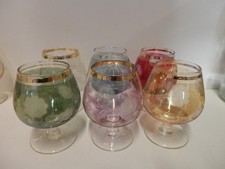 6 Verres à Cognac en cristal