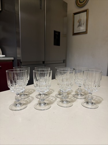 Verres pied cristal d - pied,