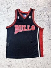 Chicago Bulls Starter  1990s Jersey Vintage Archive Very Rare