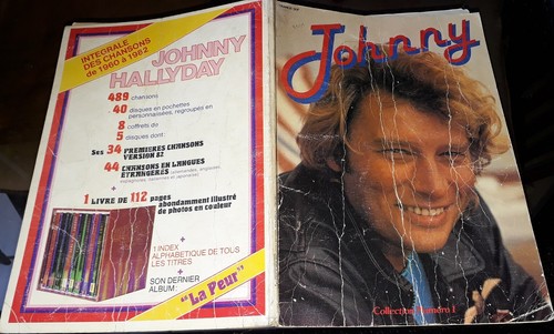 Johnny hallyday rare livre - rare,