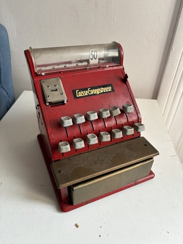 Ancien jouet caisse - ancien,