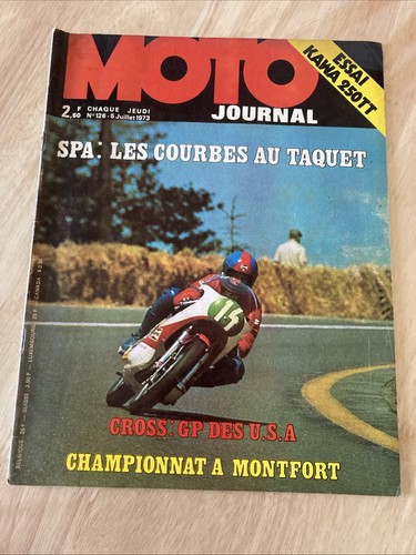 Moto journal 126 1973 - journal, n°