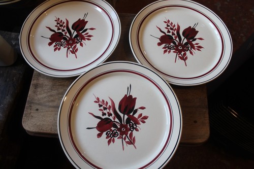 Assiette plate vintage
