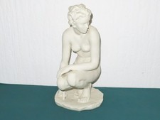 Figurine Rosenthal "Femme Nue" La Hanchée Conception Fritz Klimsch ! H: 36cm