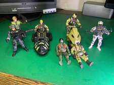 Lot figurines militaires vintage + véhicules – bon état