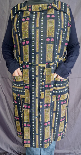 Nylon dederon smock apron - dederon,