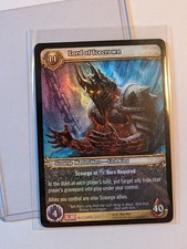 World Of Warcraft TCG Lord Of Icecrown Foil Rare Employee