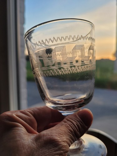 Lot verres vin cristal - lot,