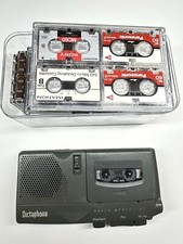 Dictaphone Microcassette Portable Recorder Voice Processor - Model 3223 